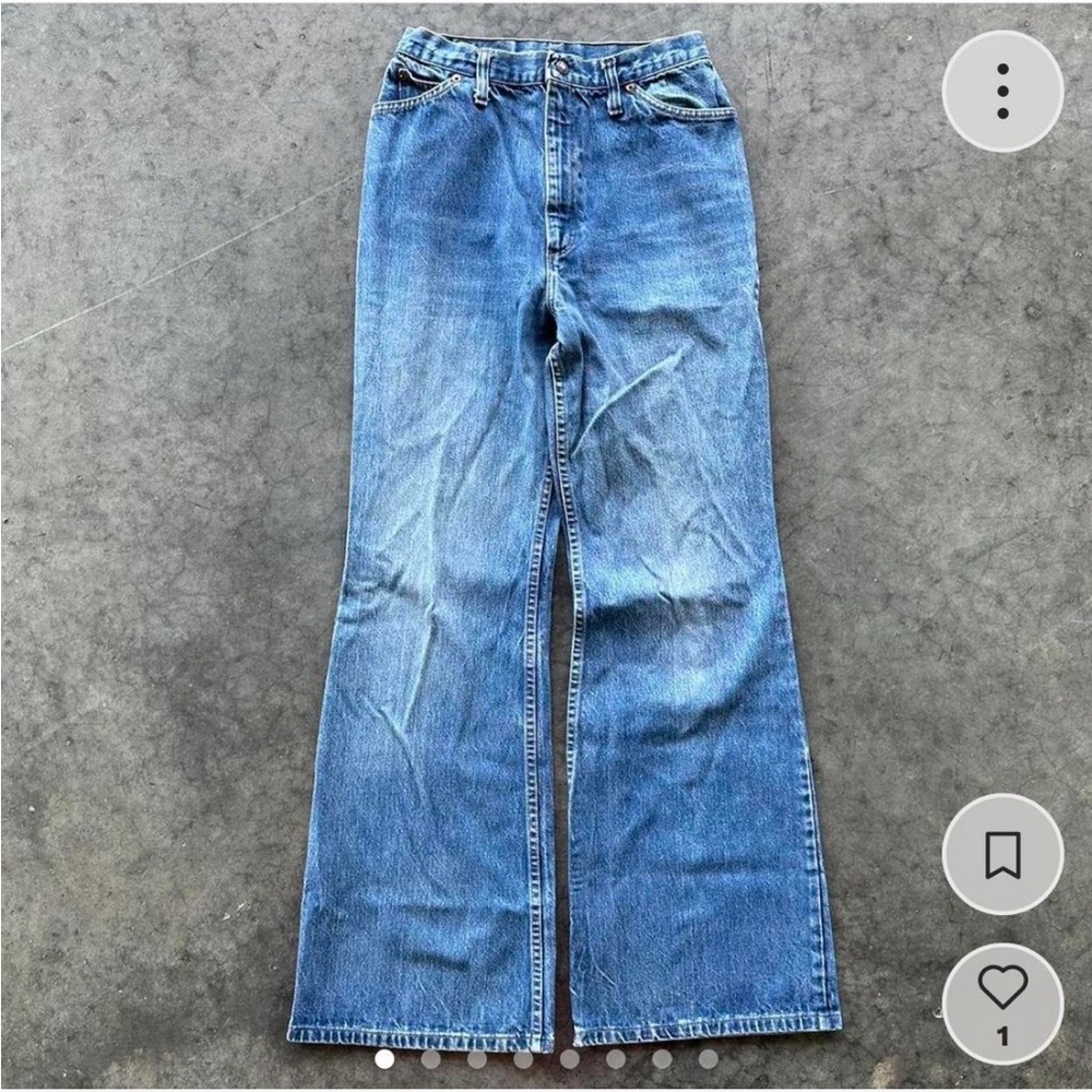 vintage wide leg levi jeans👖